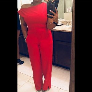 COPY - RACHEL Rachel Roy
One-Shoulder Jumpsuit. S…